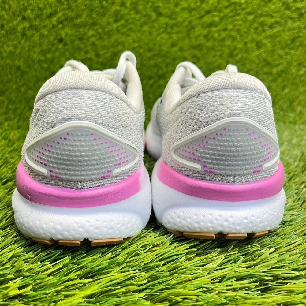 Brooks Ghost 16 Womens Size 7 Gray Blue Purple Walking Running Shoes Sneakers - Picture 6 of 10